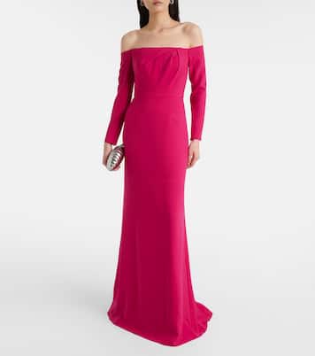 Off-shoulder gown | Carolina Herrera