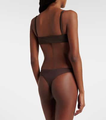 Verziertes Bikini-Oberteil | Christopher Esber