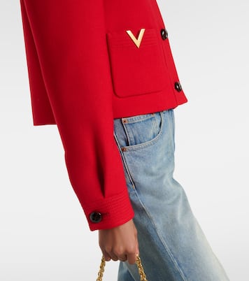 VGold wool and silk jacket | Valentino