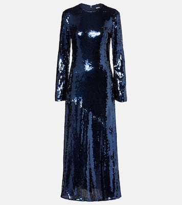 Robe mit Pailletten | Rotate