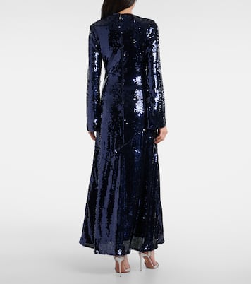 Robe mit Pailletten | Rotate