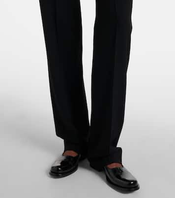 Hiram wool straight pants | The Row