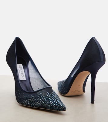 Love 100 crystal-embellished pumps | Jimmy Choo