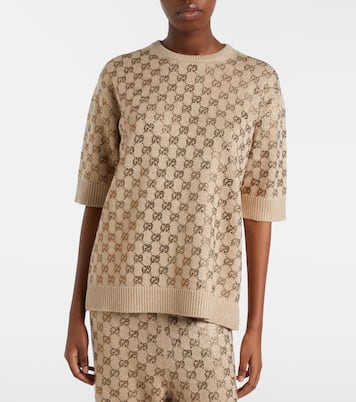 GG wool and cashmere-blend sweater | Gucci