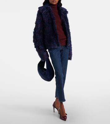 Borrowed cropped straight jeans | Frame