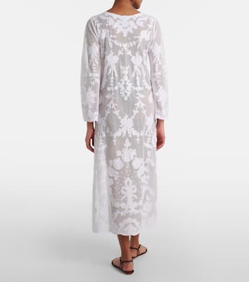 Bestickter Kaftan aus Baumwolle | Juliet Dunn