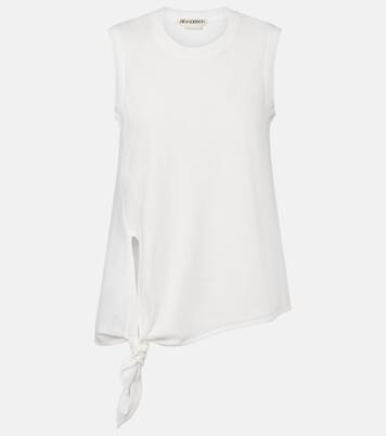 Cotton jersey tank top | JW Anderson