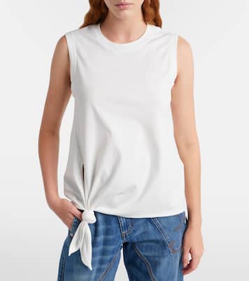 Cotton jersey tank top | JW Anderson