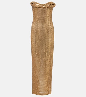 Verzierte Robe Rosalie | Rachel Gilbert