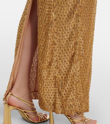 Verzierte Robe Rosalie | Rachel Gilbert