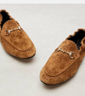 Mocassins Jordaan Doria en daim | Gucci