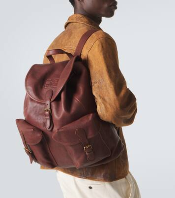 Sac à dos Heritage en cuir | Polo Ralph Lauren