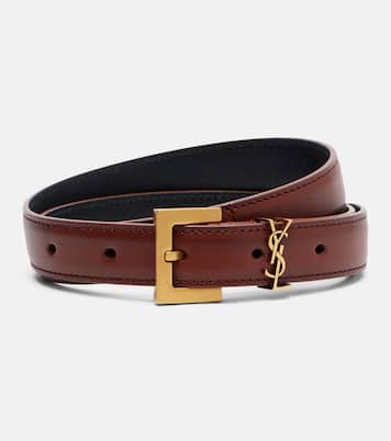 Ceinture Cassandre en cuir | Saint Laurent