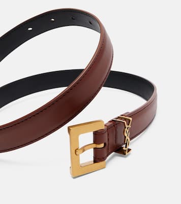 Ceinture Cassandre en cuir | Saint Laurent