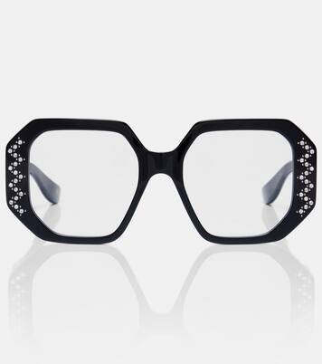 Vain Bold VLogo oversized glasses | Valentino