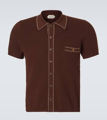 Cotton polo shirt | Versace