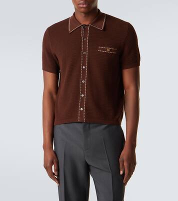Cotton polo shirt | Versace
