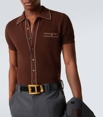 Cotton polo shirt | Versace