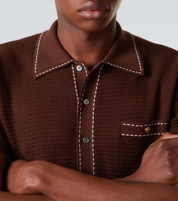 Cotton polo shirt | Versace