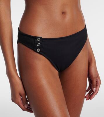 Ribbed-knit bikini bottoms | Toteme