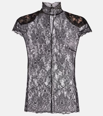 Cotton-blend top | Valentino