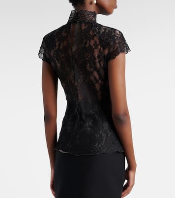 Cotton-blend top | Valentino