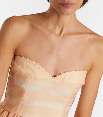 Tonia Páramo printed cocktail dress | Agua by Agua Bendita