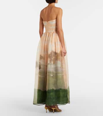 Tonia Páramo printed cocktail dress | Agua by Agua Bendita