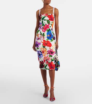 Midikleid aus einem Seidengemisch | Dolce&Gabbana