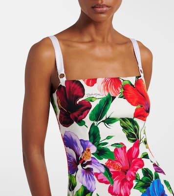 Midikleid aus einem Seidengemisch | Dolce&Gabbana