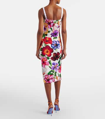 Midikleid aus einem Seidengemisch | Dolce&Gabbana