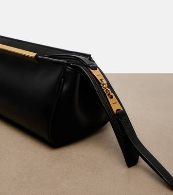 Donna leather clutch | Khaite