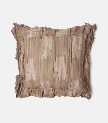 Bolma wool and cotton cushion  | The House of Lyria