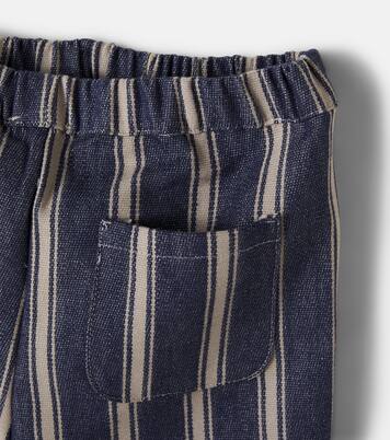Menno striped cotton pants | Donsje