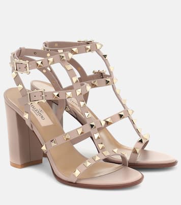 Valentino Garavani Rockstud leather sandals | Valentino Garavani