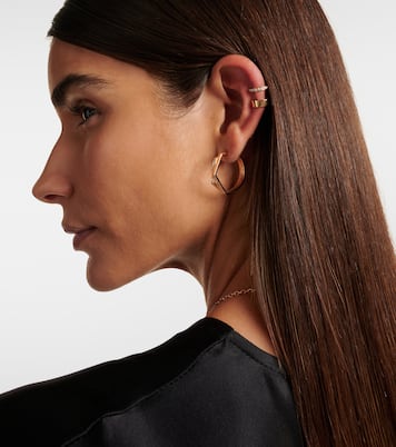 Boucle d'oreille unique Berbere Module en or rose 18 ct et diamants | Repossi