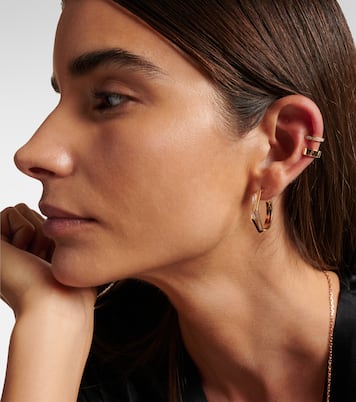 Boucle d'oreille unique Berbere Module en or rose 18 ct et diamants | Repossi