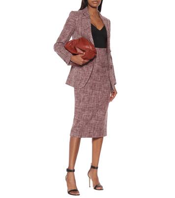 Linen and wool-blend blazer | Victoria Beckham