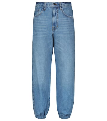 High-Rise Barrel Jeans The Lounge | Frame