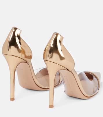 Pumps Plexi 105 mit Leder | Gianvito Rossi
