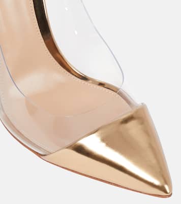 Pumps Plexi 105 mit Leder | Gianvito Rossi