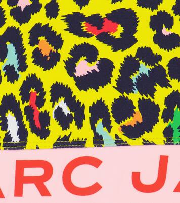 Leopard printed crop top | Marc Jacobs Kids