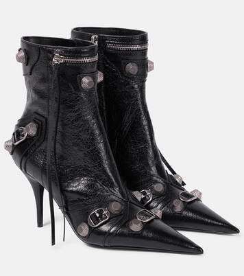 Bottines Cagole 90 en cuir | Balenciaga