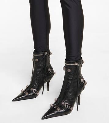 Bottines Cagole 90 en cuir | Balenciaga