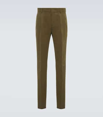 Pantalones rectos City de algodón | Loro Piana