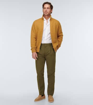 Pantalones rectos City de algodón | Loro Piana