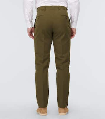 Pantalones rectos City de algodón | Loro Piana