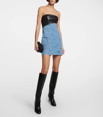 Minikleid aus Denim | Staud