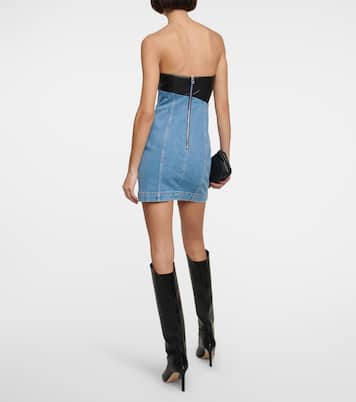 Minikleid aus Denim | Staud