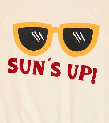 Sweatshirt Sun's Up aus Baumwoll-Jersey | Mini Rodini
